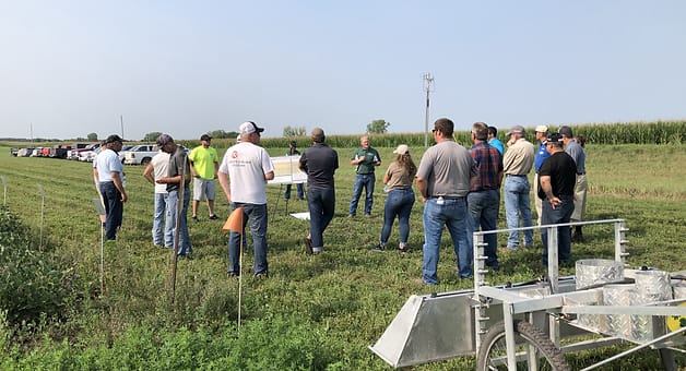 Micro-rate crop safety and waterhemp control from pre only ratios crop tour picture